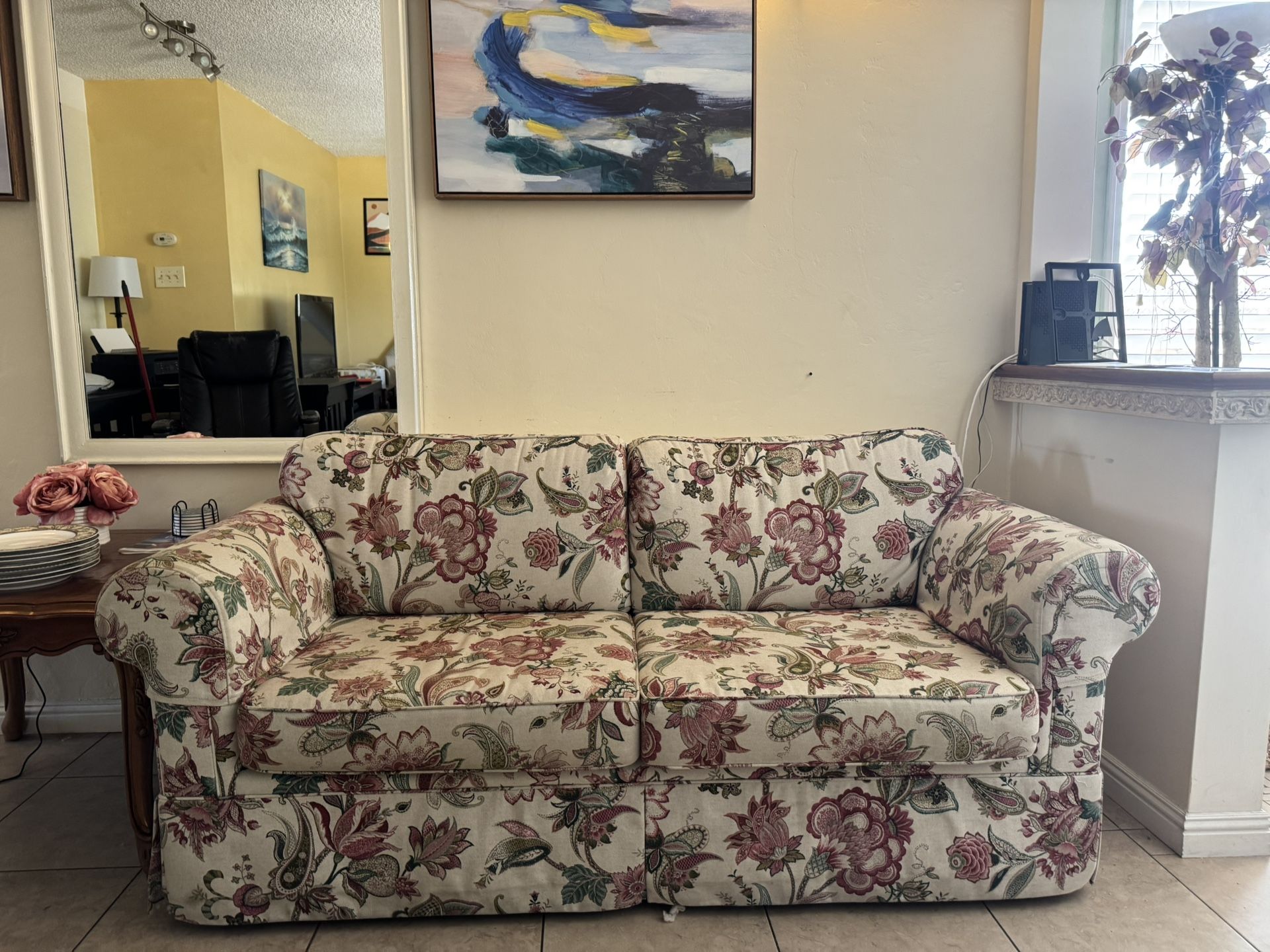 Floral couches!