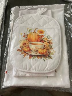 Fall Harvest Kitchen Linen Set