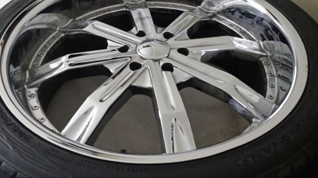 24' Echelon Rolex rims