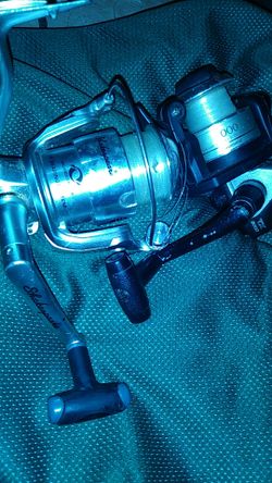 Two fishing reels