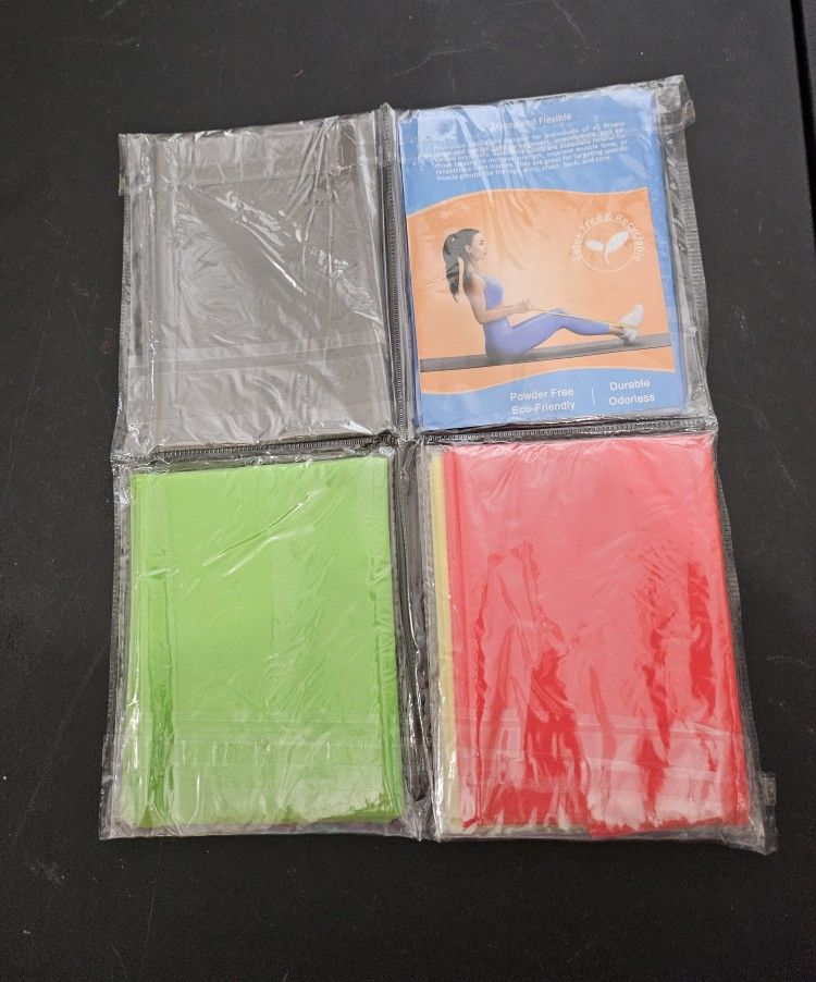New Set Of Exercise Bands