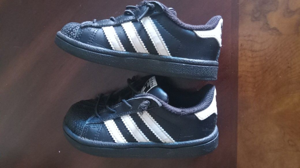 Leather Adidas Size 7k (Kids)