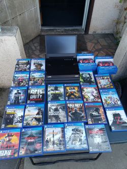1 Sealed Control & PS4 500GB $120!. PS4 Slim 1TB $150! 2020 PS4 Pro 1TB $200! Jailbreak 9.0 $350! 1TB or 2TB $450!. G Story Monitor $240! $20! Per gam