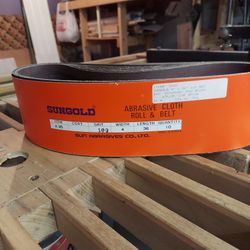 100 GRIT  SAND BELTS 4 X 36" New