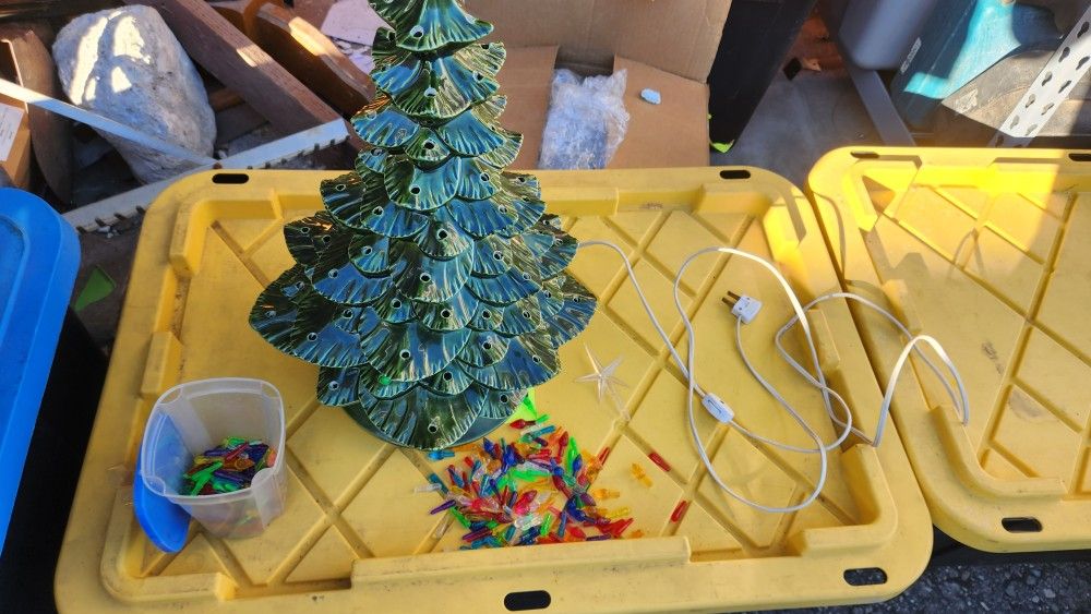 Vintage Ceramic Tree