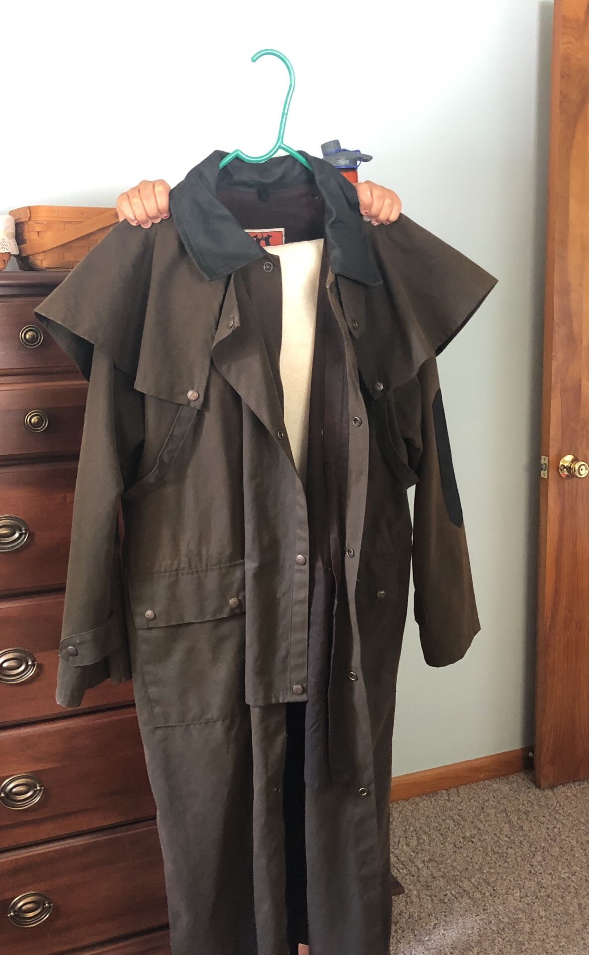 Kakadu Trader Oilskin Longrider with Wool Liner