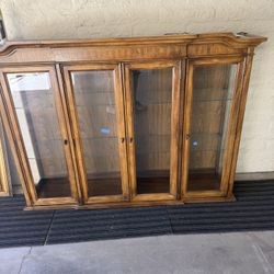 Free Break front China Cabinet 
