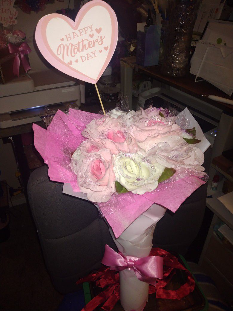 Mother's Day Ribbon Roses