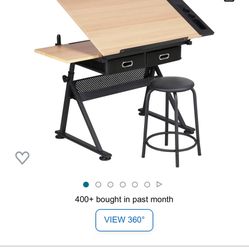 Adjustable Art Desk