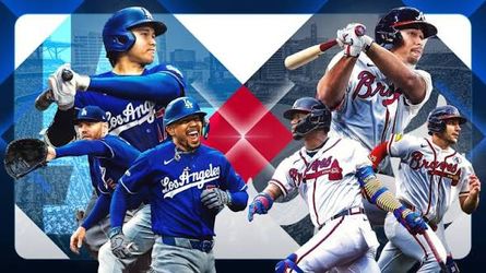 La los Angeles dodgers vs Atlanta braves national division championship series