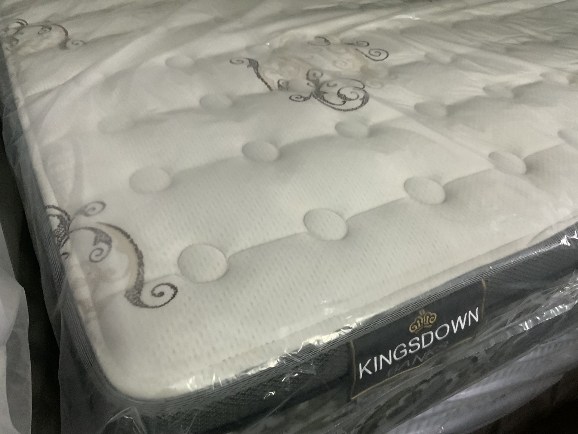 Brand New Pillow Top Queen Size Mattress And Box