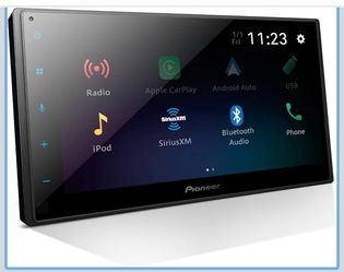 Pioneer DMH-1800NEX 6.8" Double-Din Digital Multimedia Receiver - Built in Bluetooth, Wired Apple CarPlay and Android Auto, Touchscreen, Rear Camera I
