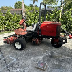 Toro Reelmaster" 3100-D 3-Wheel Fairway Riding Mower, s/n 03(contact info removed)12, Kubota diesel