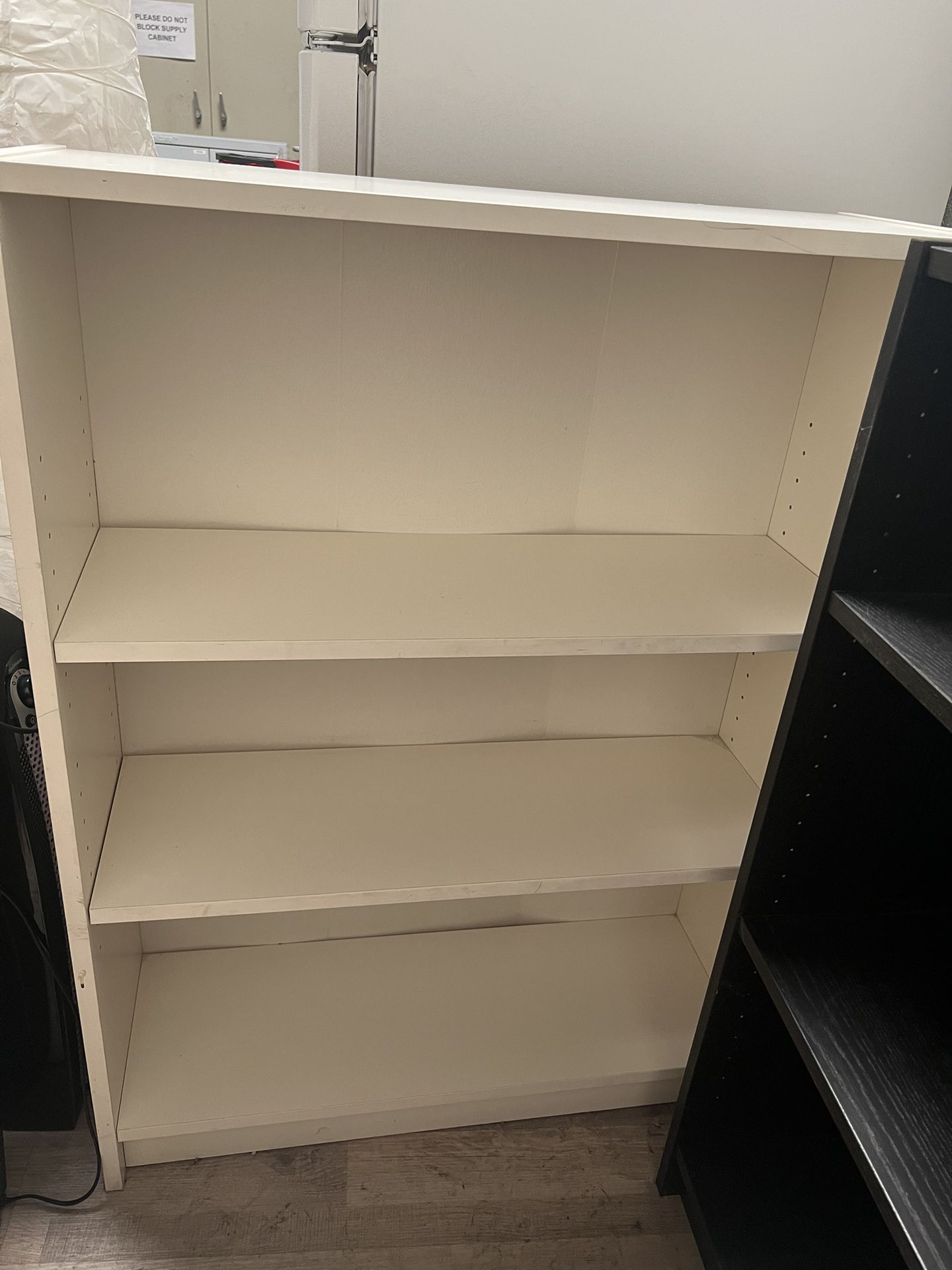 White IKEA Bookcase 
