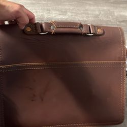 Thirteener Thin Leather Briefcase