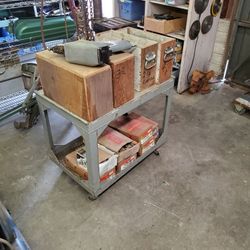 Senco Pneumatic Framing Nailer  SN- IV + Nails