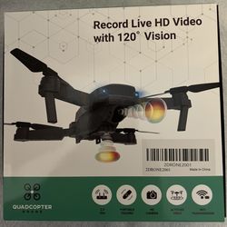 Vistatech Black Quadcopter Drone w/Camera