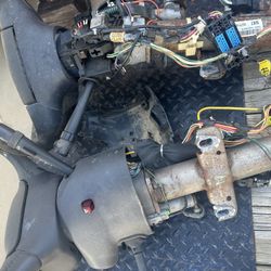Two Chevy Suburban Steering Columns