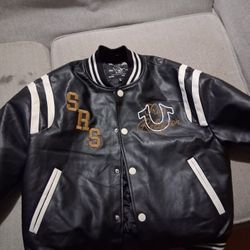 Authentic True Religion Section Row Seat Varsity Jacket Size Small With Tag 