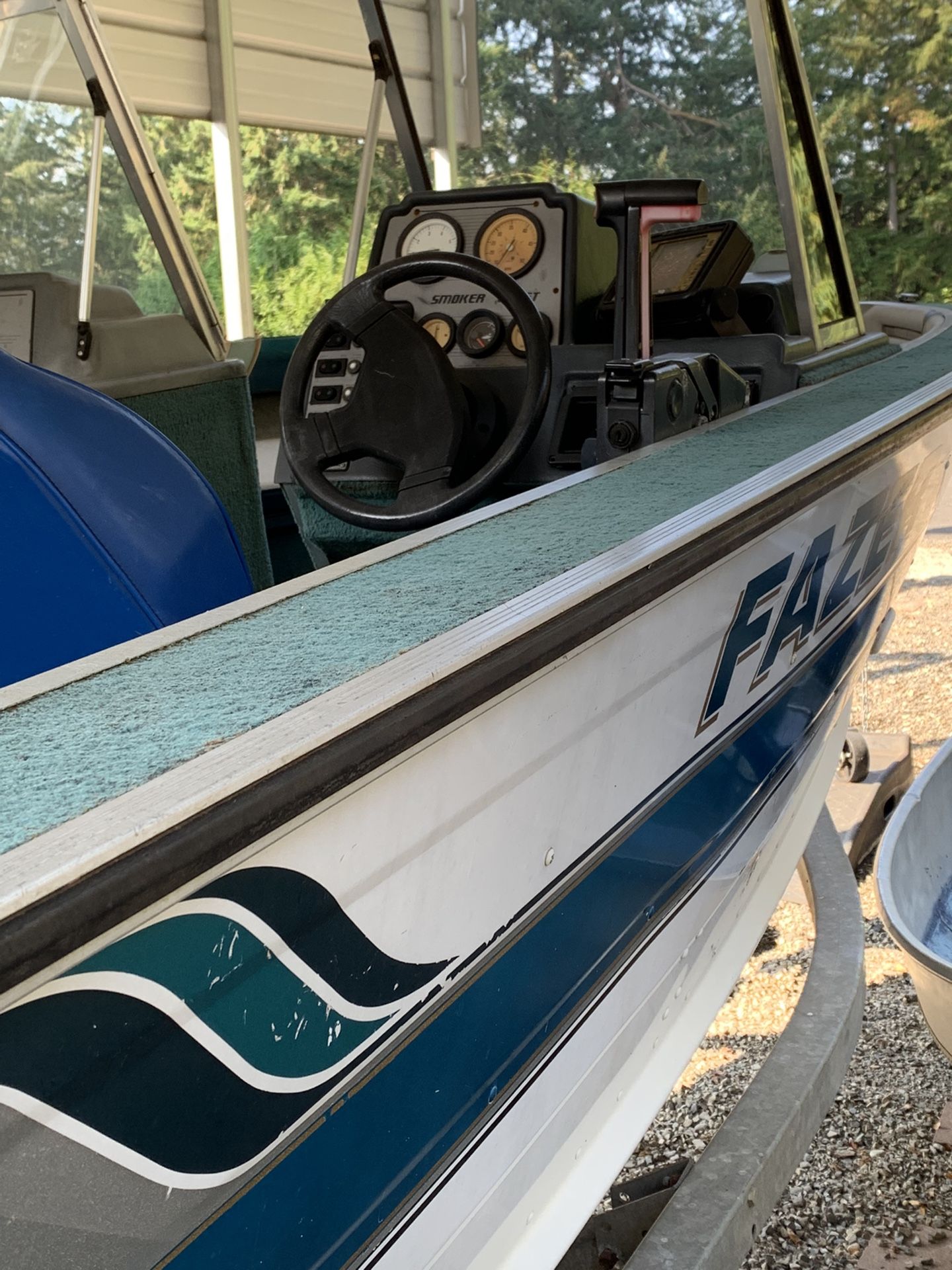 1993 Smoker Craft & Calkin trailer Fazer for Sale in Gig Harbor, WA
