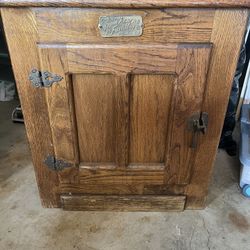 From Acorn To Furniture “Ice Box” End Table 