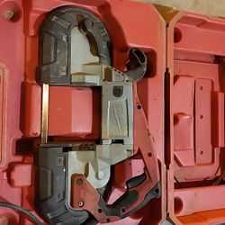 Milwaukee Deep Cut Portable Band Saw.