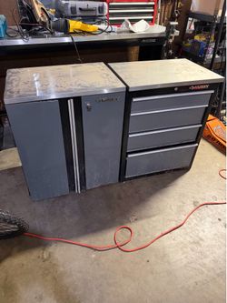 Husky tool boxes pair