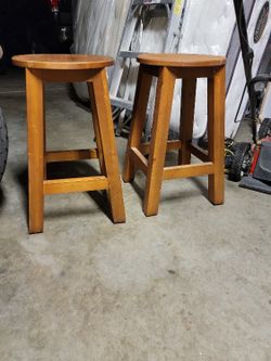 Wood Stool