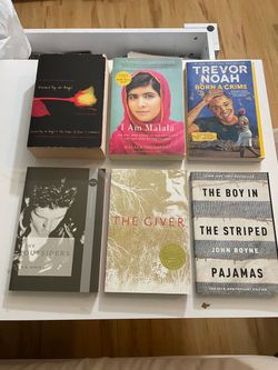 paperback books - $5 per book