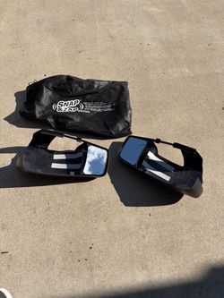 Snap & Zap Clip-On Towing Mirror Extensions Pair