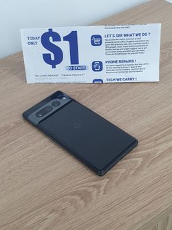 Pixel 7 Pro 6.77" (Unlocked) 128GB Fair Obsidian