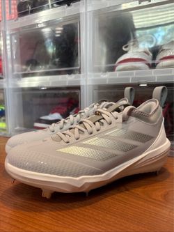 Adidas Adizero Impact 2.0 Silver JH6731 Metal Baseball Cleats Men’s Sz 7 NWOB