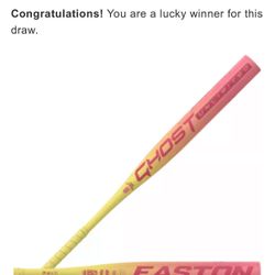 Easton Ghost Unlimited "Pink Lemonade" -  Limited - NIW 32/22