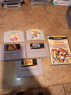 Nintendo games all tested all work $40 each authentic pick up in Glendale