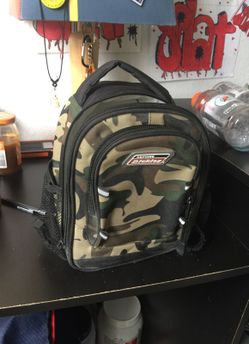 Small camo backpack