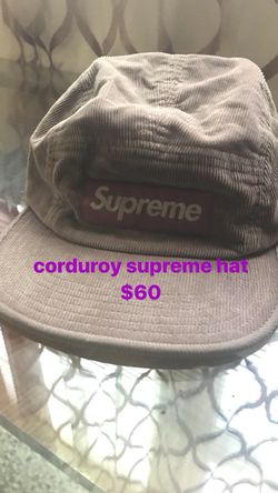 supreme cord hat