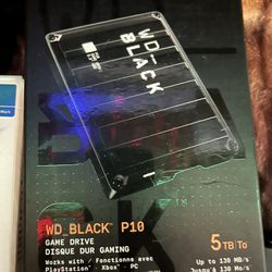 2XWD-Black 5TB Game Drive & 2X WD-Black 2TB SSD
