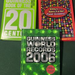 Ripley’s , Guinness Book Of World Record Great Condition All 3 For $10