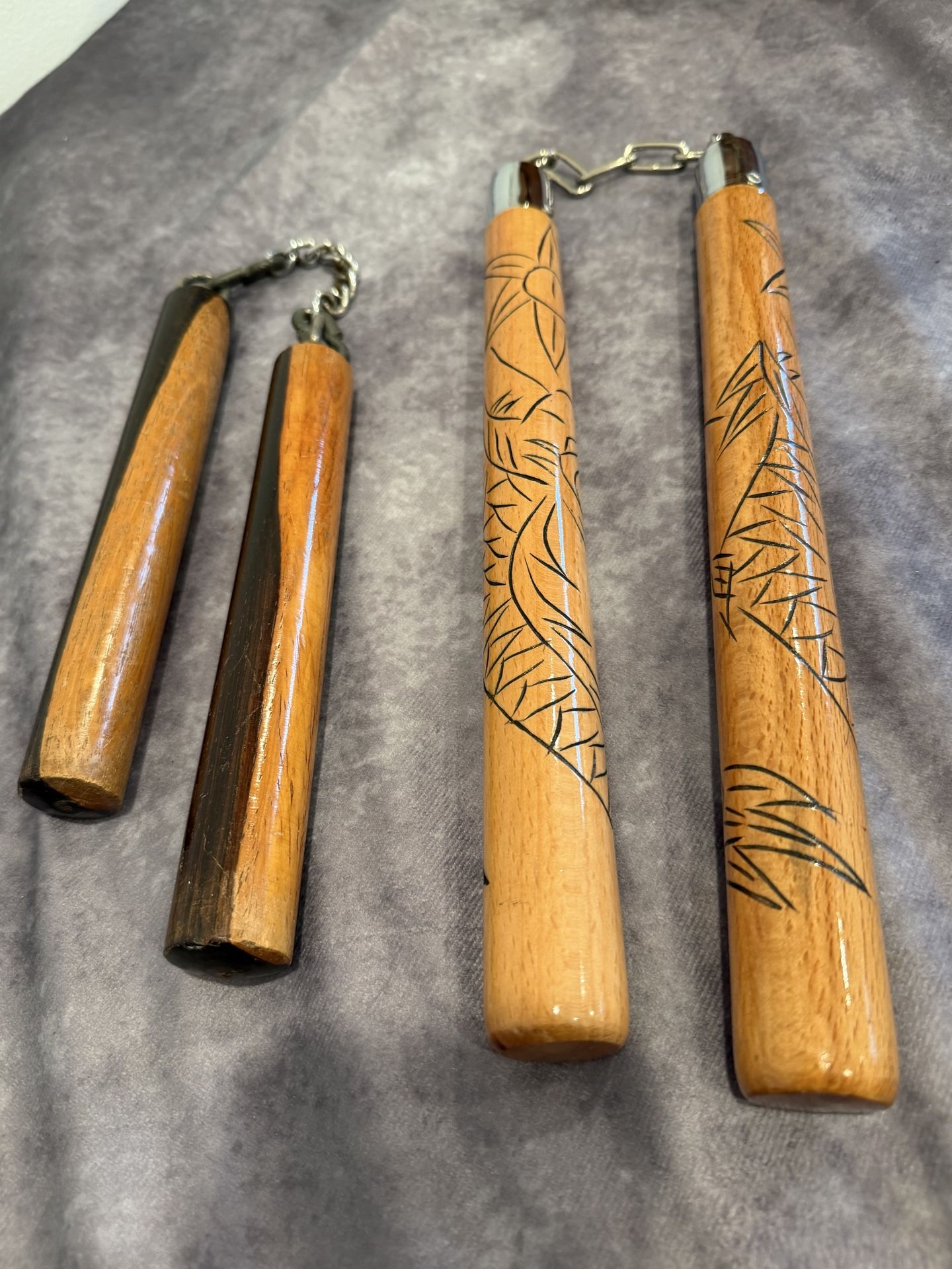 Martial Arts Wooden Nunchakus