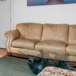 FREE LEATHER SOFA / COUCH