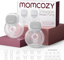 Momcozy S9 Pro Upgraded Wearable Breast Pump, Hands-Free Design with Extended Battery Life