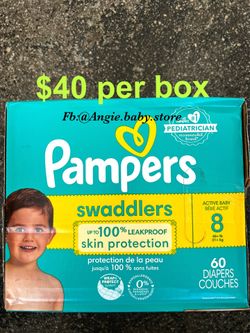 Pampers Swaddlers size 8