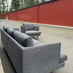 McM Miller Couch / Chair Set 