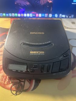 Retro Koss Seqs CD player 