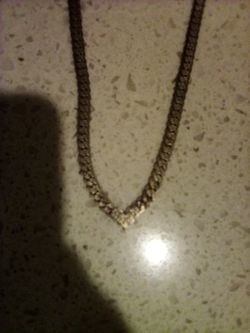 y Sterling Silver Necklace