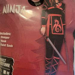Halloween Costume Adult Ninja  