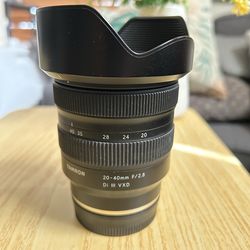 Tamron for Sony E mount