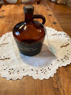 Empty whiskey bottle