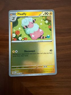 Pokémon TCG Flaaffy Common Reverse Holo Chaos Rising 028/086