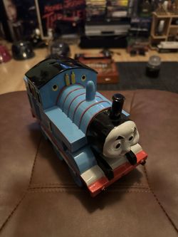 Thomas The Train Glass Coin Bank 